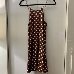 Polka dot Zara dress